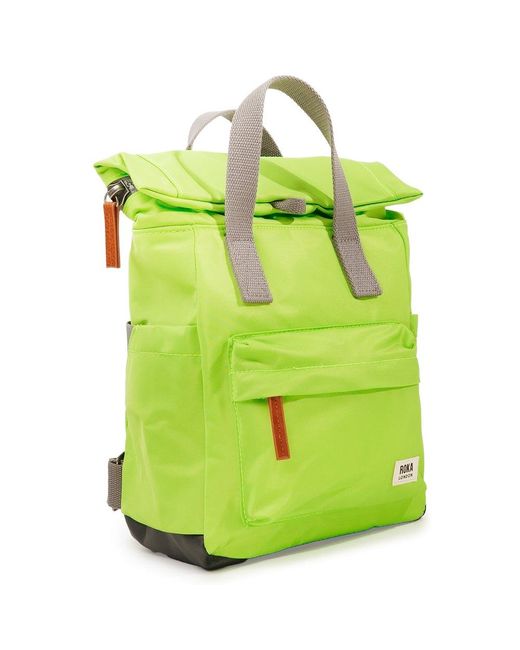 Roka Green Canfield B Small Backpack