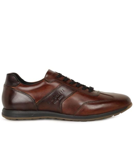 Bugatti Brown Mason Trainers for men