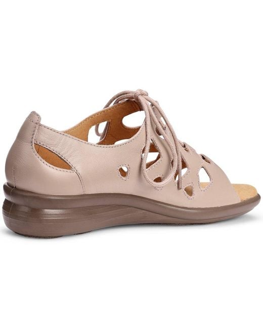 Hotter Pink Lenora Low Wedge Sandals