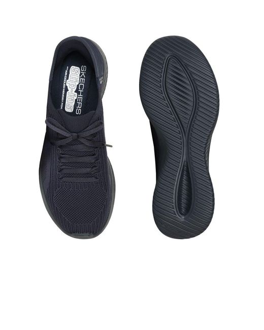 Skechers Brown Ultra Flex 3.0 Slip