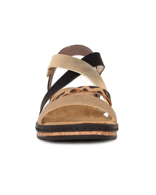 Rieker Brown Kaz Sandals