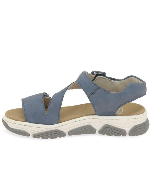 Rieker Blue Lyra Sandals