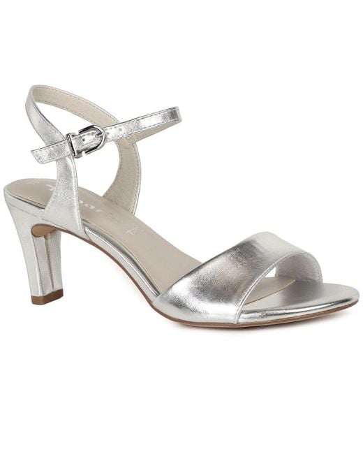 Tamaris White Cosmos Sandals