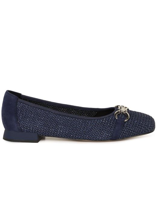 Caprice Blue Tour Ballet Pumps