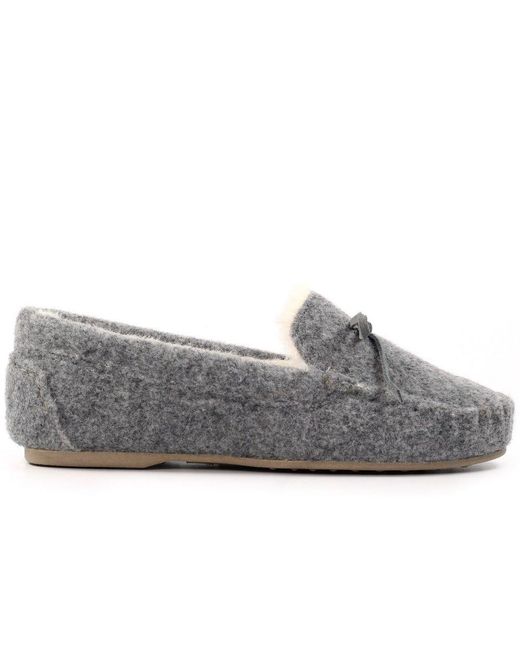 Lunar Gray Cherish Slippers