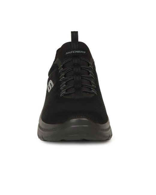 Skechers Black Summits Plus Trainers