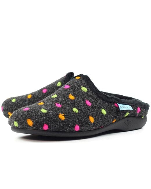 Lunar Blue Peanut Slippers