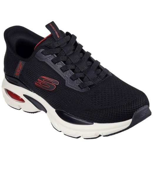Skechers Black Skech-Air Ventura Vanderway Trainers for men