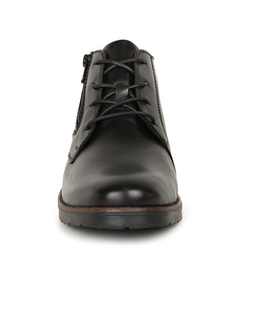 Rieker Brown Topper Boots Colour: 24 Gaucho Lea for men