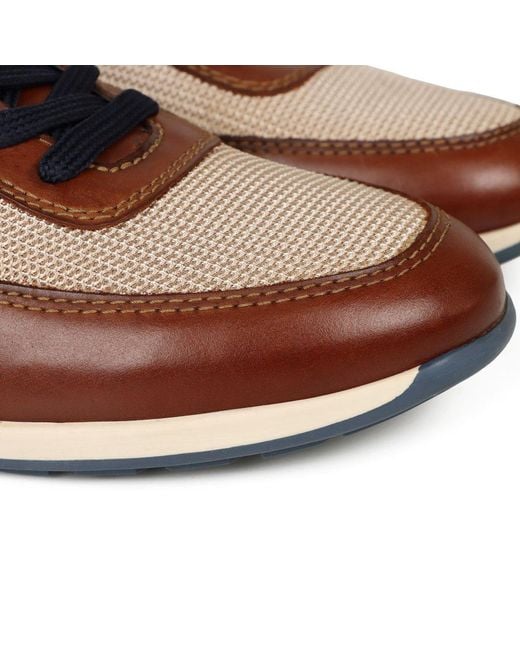 Bugatti Brown Troupe Trainers for men