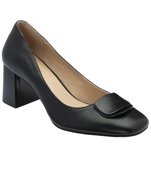 Lotus Black Allegra Court Shoes