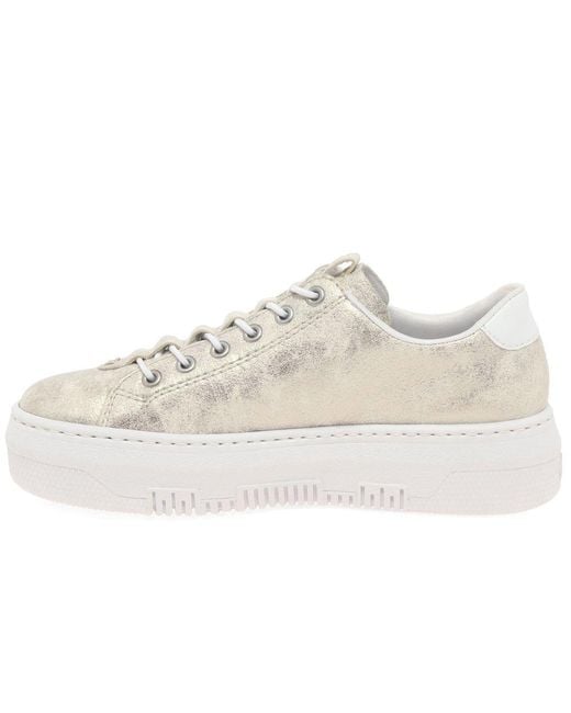 Rieker White Fascinate Trainers