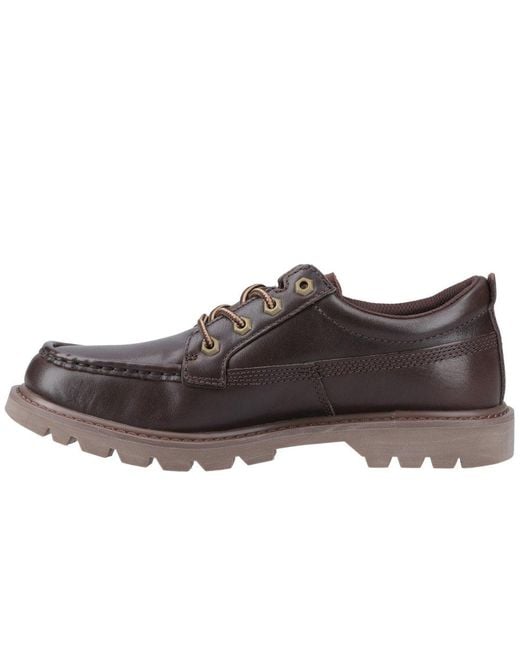 Caterpillar Brown Colorado Moc Toe Low Shoes for men