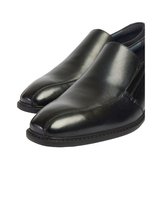 Pod Black Spear Slip On Shoes for men