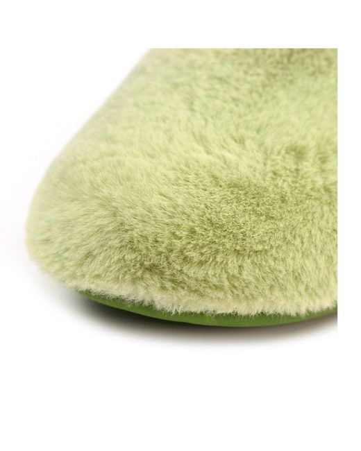 Lunar Green Bella Slippers
