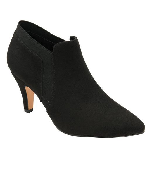 Lotus Black Kristina High Cut Court Shoes Size: 3