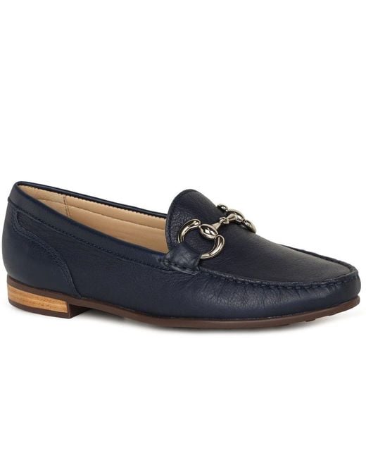 Charles Clinkard Blue Sirius Moccasins