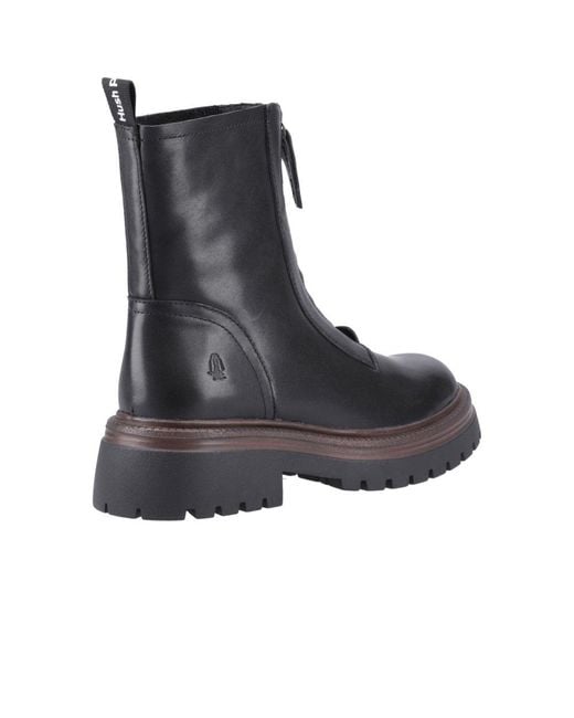 Hush Puppies Black Roxanna Ankle Boots