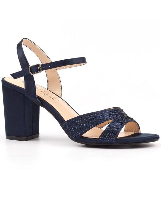 Lunar (GRS) Blue Nina Heeled Sandals