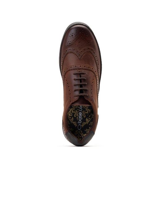 Base London Brown Christo Trainers for men