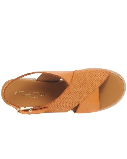 Paula Urban Brown Hideaway Sandals
