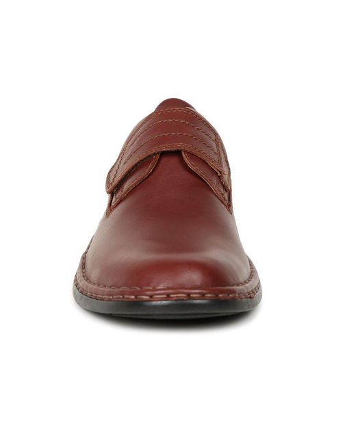 Josef Seibel Red Vigo 14 Riptape Shoes for men