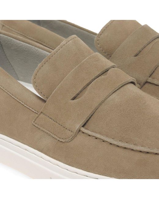 Gabor Gray Moritz Penny Style Loafers for men