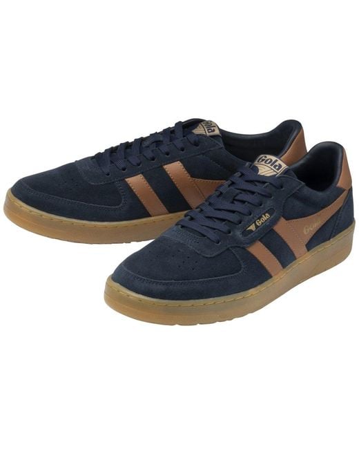 Gola Blue Hawk Suede 86 Trainers for men