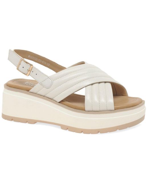 Regarde Le Ciel White Jemina 05 Sandals