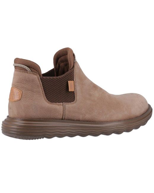 Hey Dude Brown Branson Boots for men