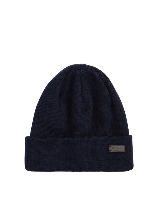 Barbour Black Swinton &Amp; Galingale Hat &Amp; Scarf Set