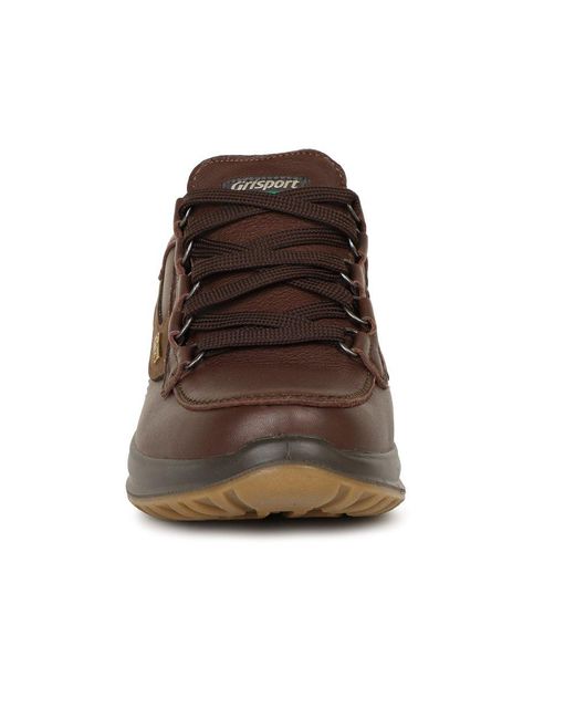Grisport Brown Helford Walking Shoes for men