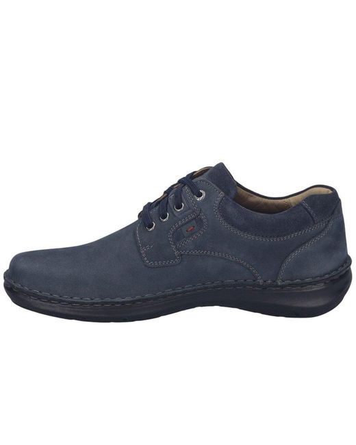 Josef Seibel Blue New Anvers 36 Wide Fit Shoes for men