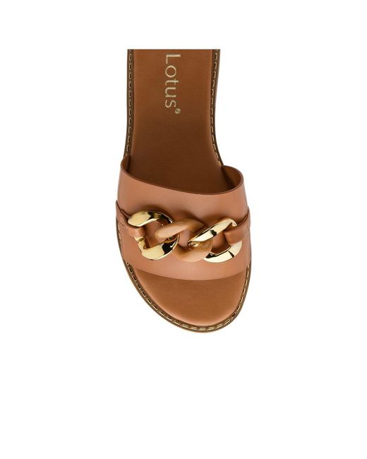 Lotus Brown Vida Sandals