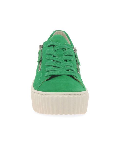 Gabor Green Dolly Trainers
