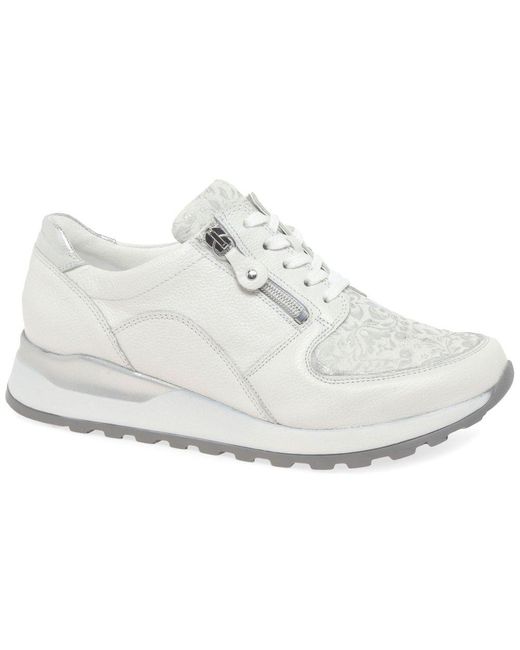 Waldläufer White Hiroko Trainers