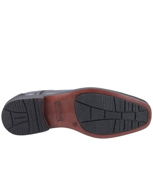 Hush Puppies Black Brandon Lace Up Shoes for men