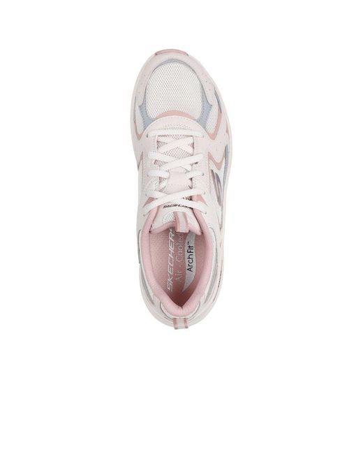 Skechers Gray Ske Dsv Arch Fit 2.0 Vintage Luxe