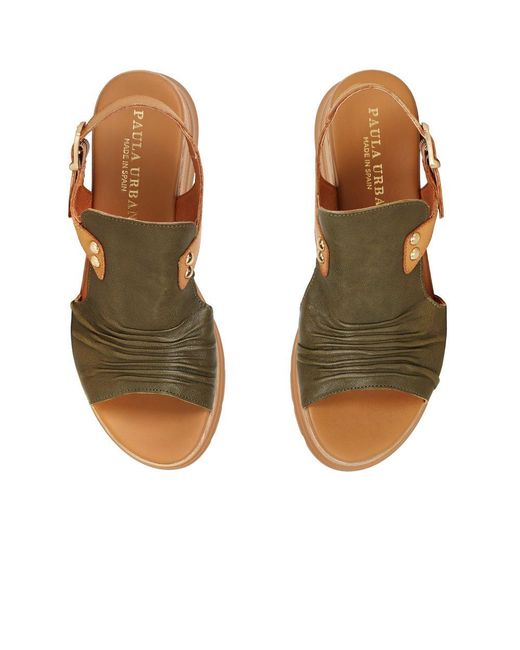 Paula Urban Brown Riviera Ii Sandals