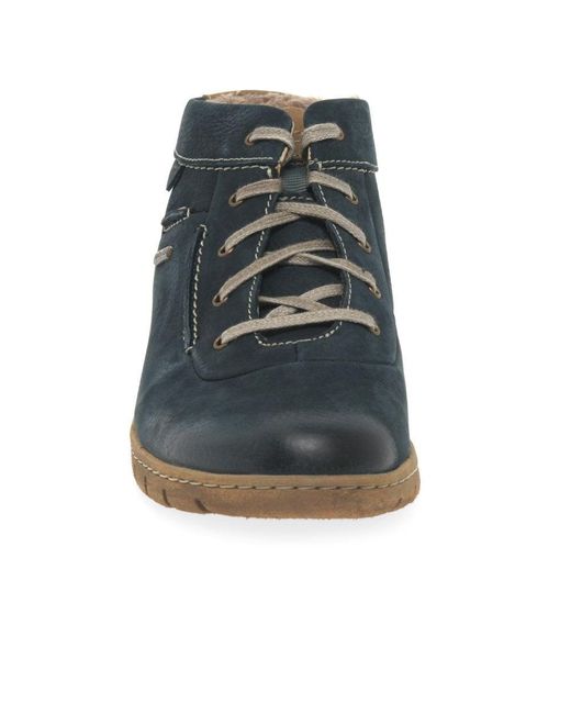 Josef Seibel Blue Steffi 53 Ankle Boots