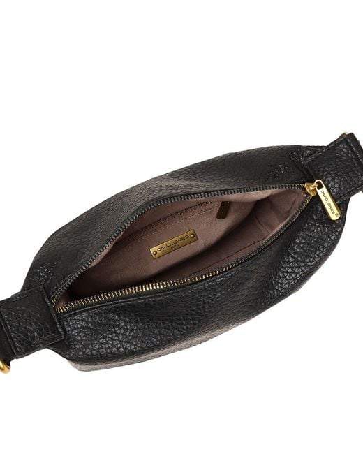 David Jones Black Cressida &Apos;S Shoulder Bag Grained Syn