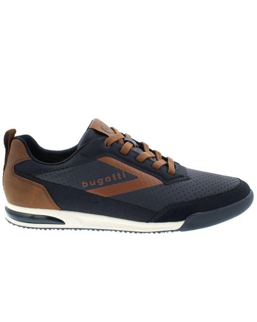 Bugatti Blue Thornton Trainers for men