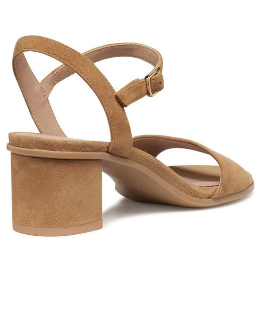 Geox Brown D Aurely 50 Heeled Sandals