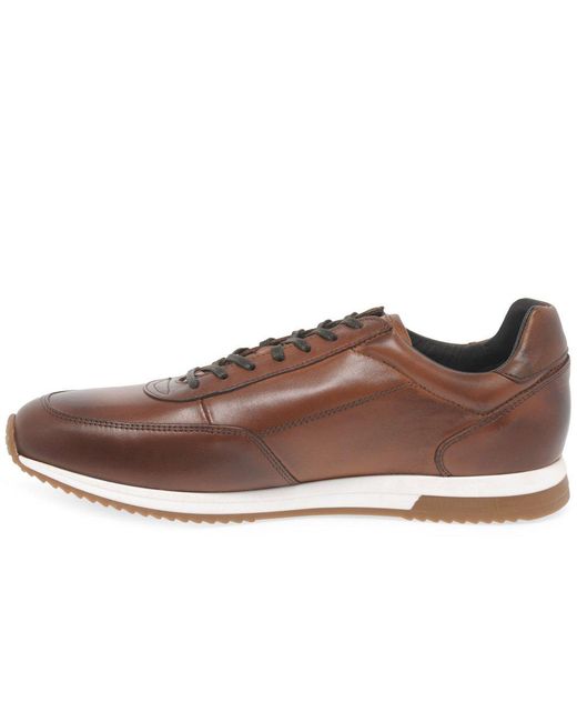Loake Blue Bannister Trainers for men