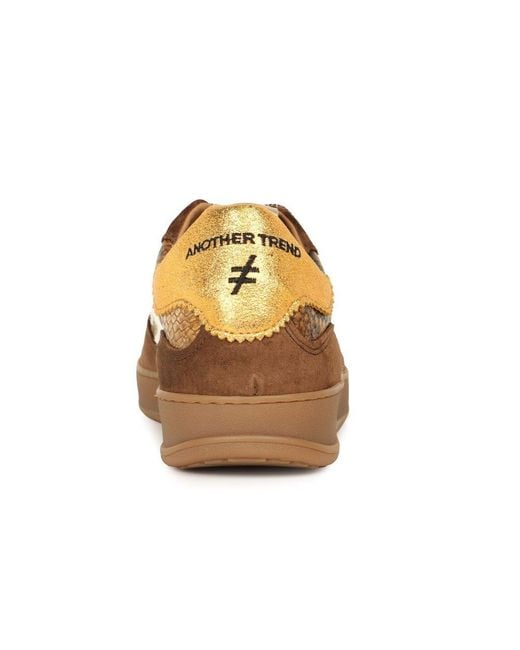 Another Trend Brown Iconic Ii Trainers