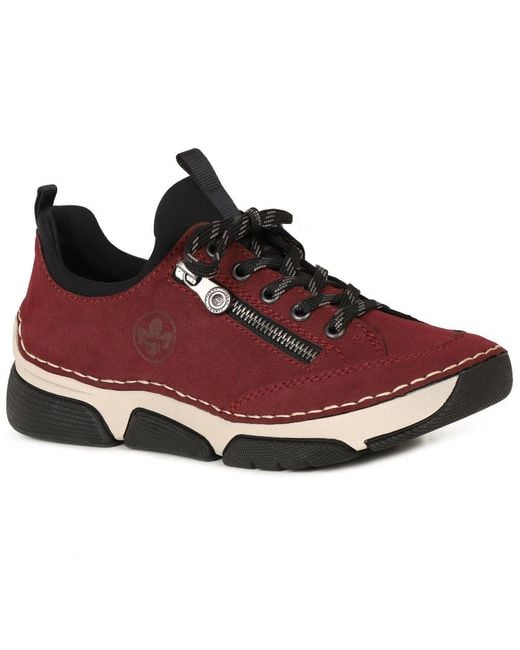 Rieker Red Excursion Trainers