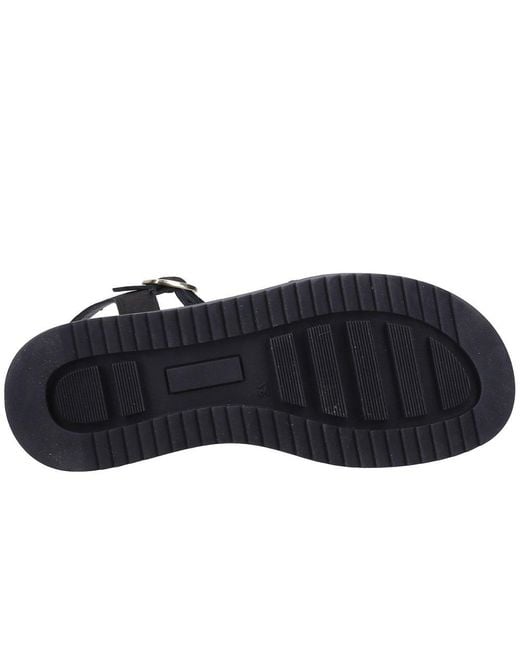 Hush Puppies Black Cassie Sandals