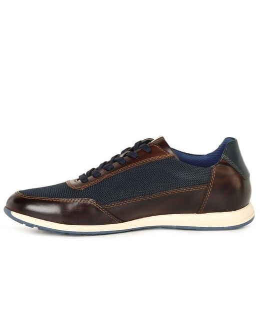 Bugatti Blue Troupe Trainers for men