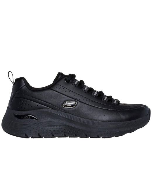 Skechers Black Arch Fit 2.0 Star Bound Trainers