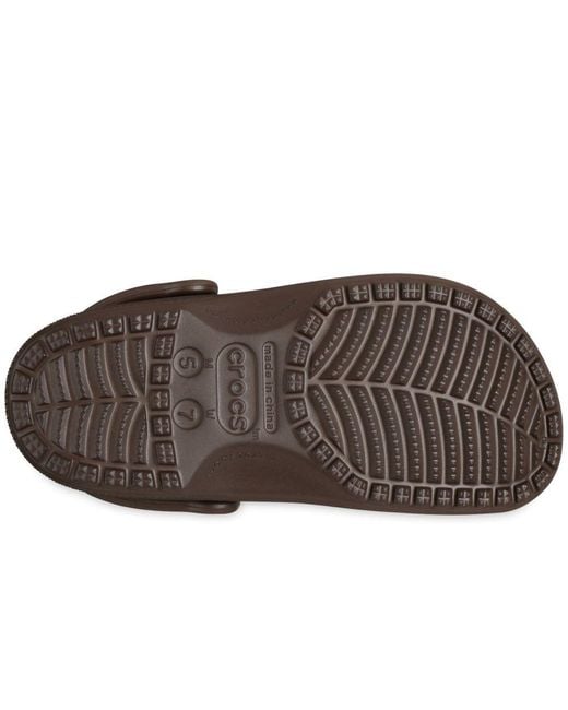 CROCSTM Brown Classic Clogs